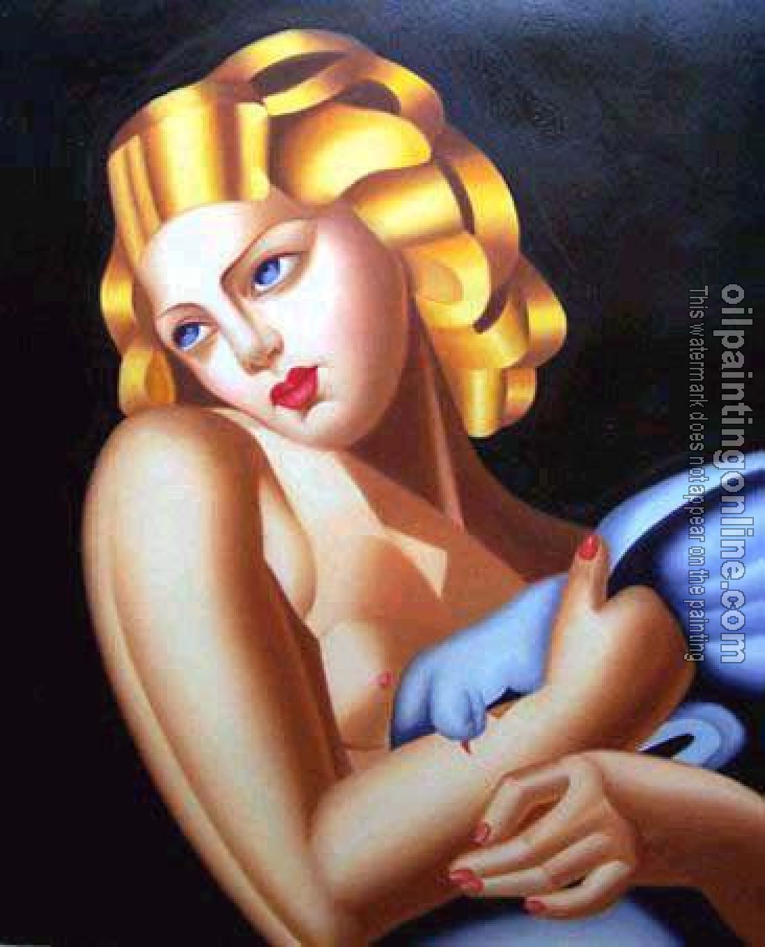 Lempicka, Tamara de - Abstract Oil Painting